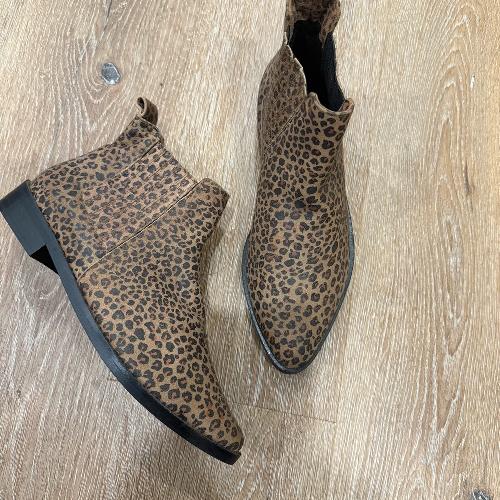 Roolee Leopard Print Boots
